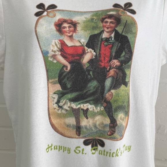 womens teenager girls bella st. patricks irish theme day t-shirt size xxl - Picture 4 of 7